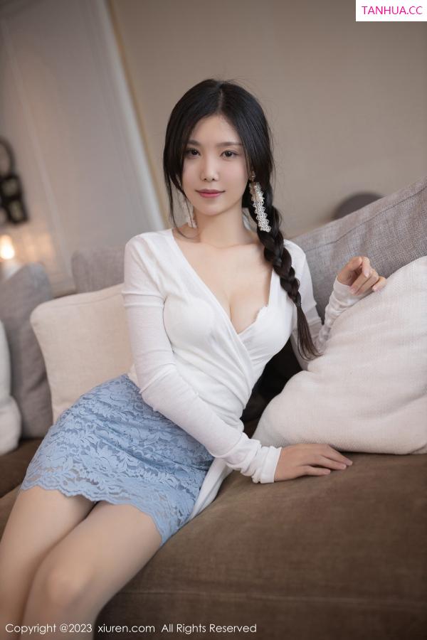 陈若依 抖娘利世 [XiuRen]高清写真图 2023.05.17 No.6754 利世 短裙美腿第9张图片